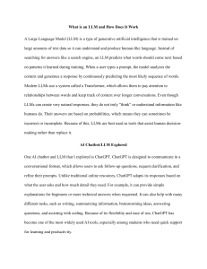 What is an LLM and How Does It Work