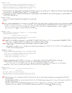 Metric Spaces Continuity Exercises: Real Analysis Problems