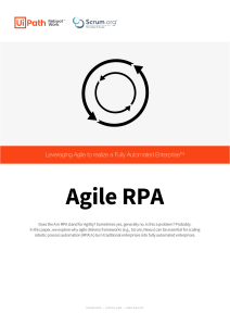 Agile RPA: Scaling Automation with Scrum and Nexus