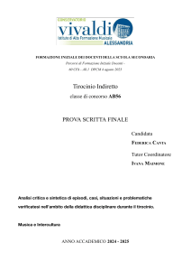 Formazione Docenti: Musica e Intercultura