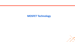 MOSFET Technology: Device Physics & VLSI Design