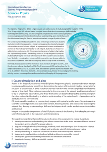 dp sciences physics subject-brief jan 2022 e