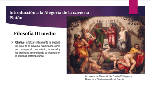 Introducci&oacute;n a la Alegor&iacute;a de la Caverna de Plat&oacute;n
