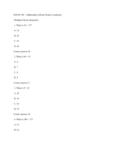 Mathematics 3