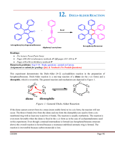 Diels-Alder Reaction Lab: Hexaphenylbenzene Synthesis