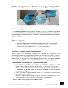 Bioseguridad en el Laboratorio de Micolog&iacute;a y Virolog&iacute;a Cl&iacute;nica