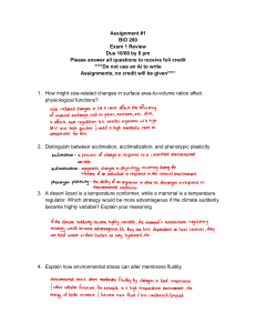 BIO 200 Exam 1 Review Assignment
