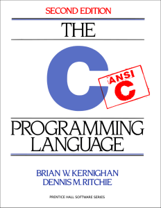 C Programming Language - 2nd Edition (OCR)
