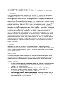 Medici&oacute;n de Presiones en Refrigeraci&oacute;n Mec&aacute;nica: Gu&iacute;a T&eacute;cnica
