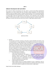 Software Development Life Cycle (SDLC) - Phases & Models