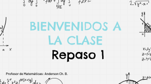 Repaso 1: Matem&aacute;ticas - Porcentajes y Fracciones