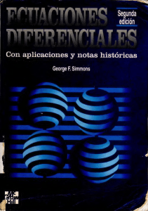 Differential Equations - Simmons - Second Edition