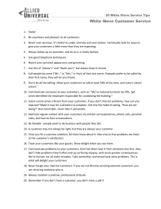20 White Glove Customer Service Tips
