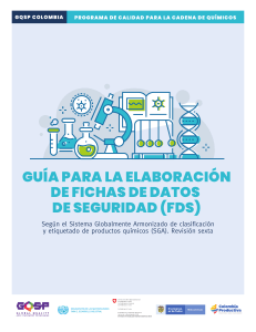 Gu&iacute;a para elaborar FDS seg&uacute;n SGA