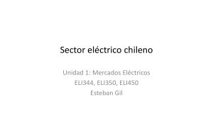 Sector el&eacute;ctrico chileno: Mercados y desregulaci&oacute;n