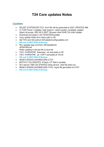 T24 Core Updates: Step-by-Step Guide
