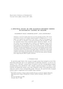Spectral Study of Maximum Reverse Vertex Eccentricity Matrix of Graphs