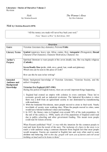 Literature Revision: Nick & The Woman's Rose