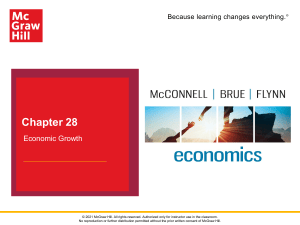 Chapter 28: Economic Growth - Economics Textbook