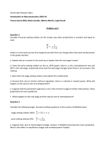 Macroeconomics Problem Set 5