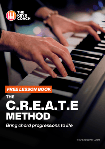 The C.R.E.A.T.E Method: Piano Chord Progression Guide