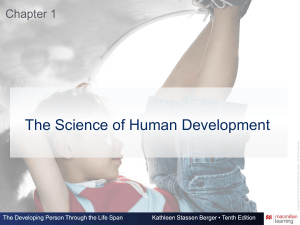Chapter 1: The Science of Human Development