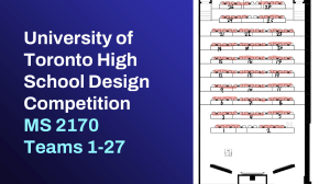 University of Toronto High School Design Competition Guide