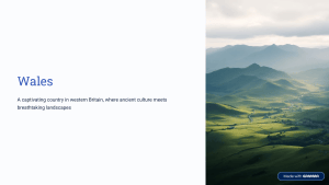 Wales: Geography, Culture, and Landscapes Guide