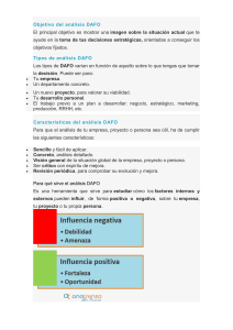 Gu&iacute;a Completa del An&aacute;lisis DAFO: Objetivos, Tipos y Beneficios