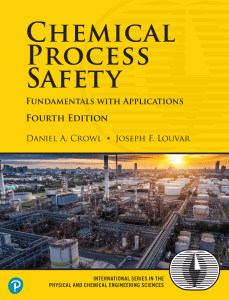 Chemical Process Safety: Fundamentals with Applications Textbook