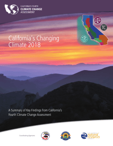 California's Changing Climate 2018: Key Findings