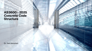 Sam-M-AS3600-Concrete-Structure-Code-Update