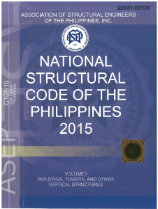 National Structural Code of the Philippines 2015 Vol I