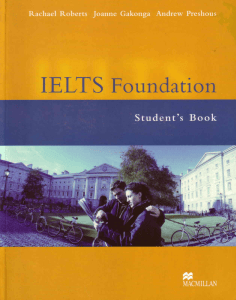 IELTS Foundation Student's Book - Macmillan