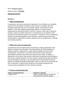 E-Assessment: Definition, Value, and Top Tools