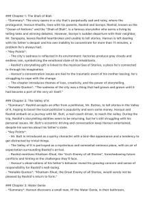 Haroun and the Sea of Stories: Chapter Summaries