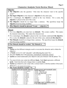 CHARACTER ANALYSIS WORKSHEET (dragged)