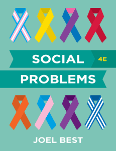 Social Problems Fourth Edition Joel Best Z-Library copy