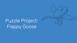 goose puzzle project