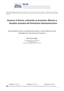 Generar el futuro activando el presente Dilemas y  (1)