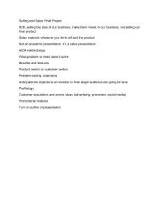 final project (Sales)