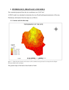 HYDROLOGY, DRAINAGE AND SOILS REPORT