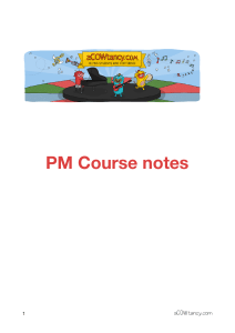 ACCA PM (F5) Course Notes