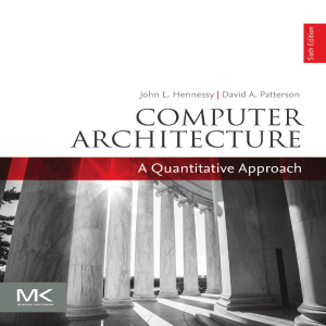 Computer Architecture  A Quantitative Approach
