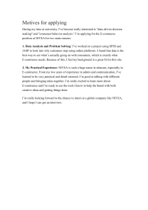 Motives for applying