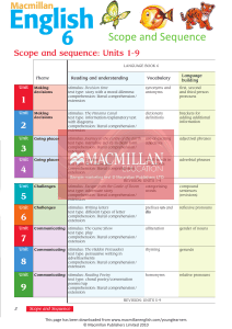 Macmillan English L6 SS