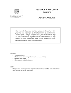 Review Package
