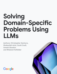 22365 13 Solving Domain-Specific problems using LLMs v7