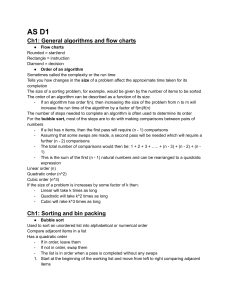 AS Decision 1 Edexcel maths
