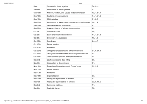 Syllabus